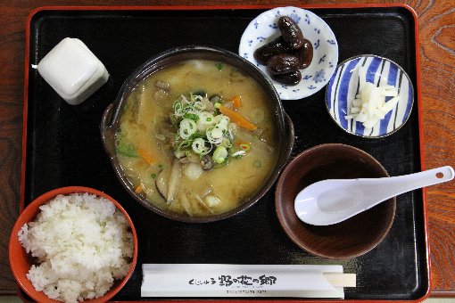 だんご汁定食：１０００円